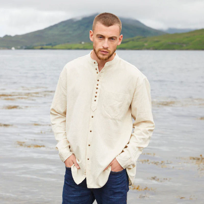Classic Grandad Shirt - Image 10