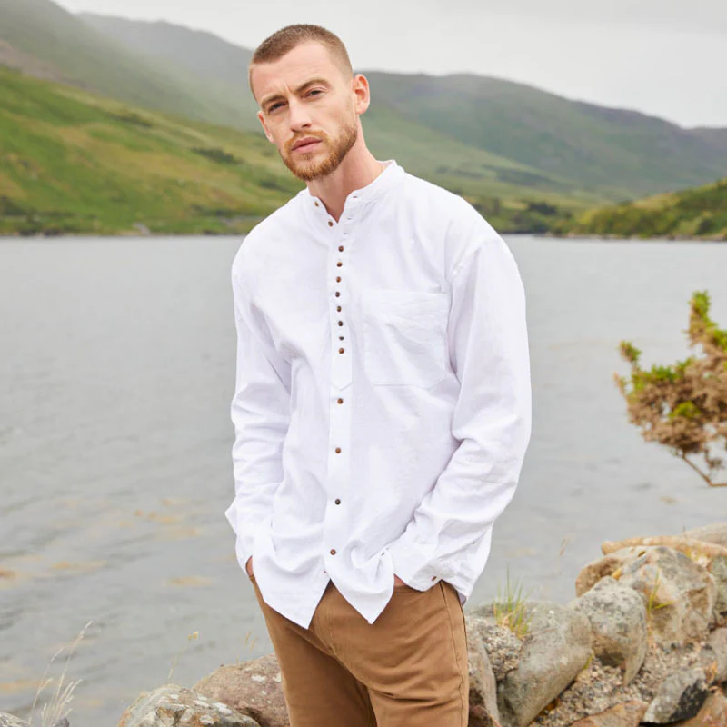 Classic Grandad Shirt - Image 7