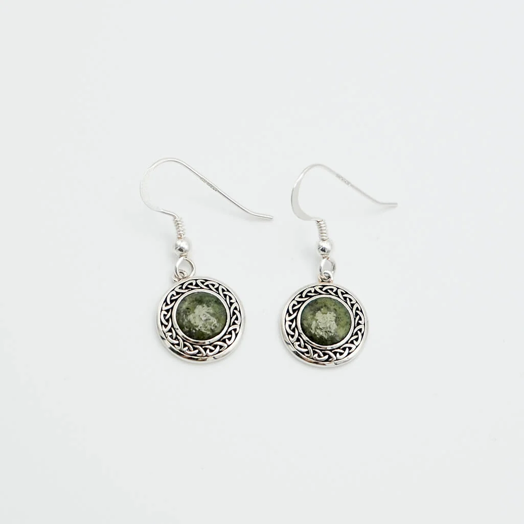 Connemara Marble Celtic Knot Jewelry Set - Image 5