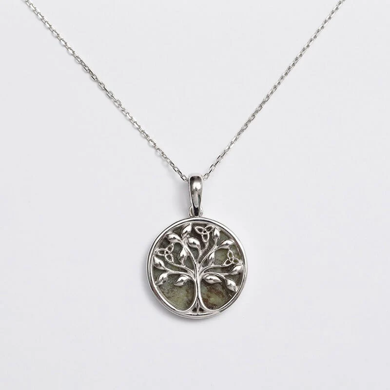 Connemara Marble Tree of Life Pendant