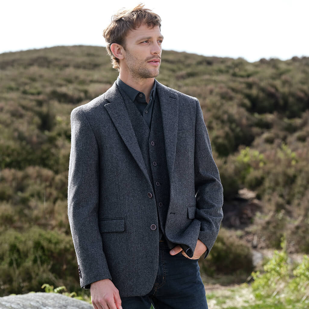 Irish Tweed Sports Jacket - Image 3