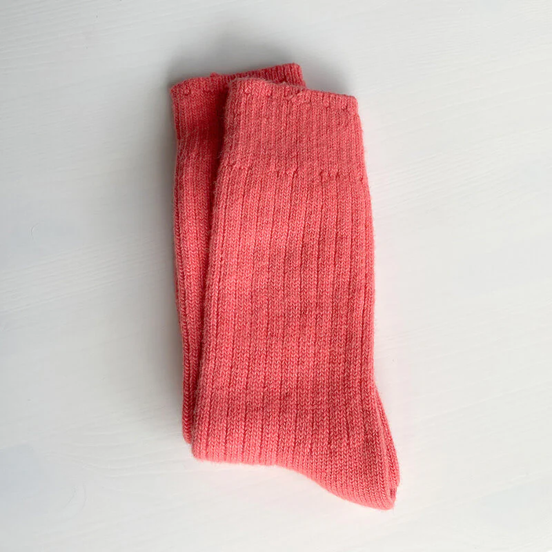 Ladies Cashmere Blend Irish Wool Socks - Image 8
