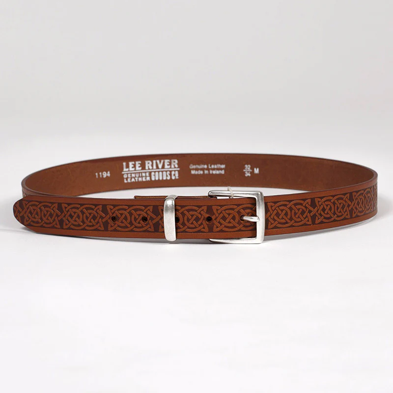 Ladies' Owen Celtic Leather Belt - Image 4