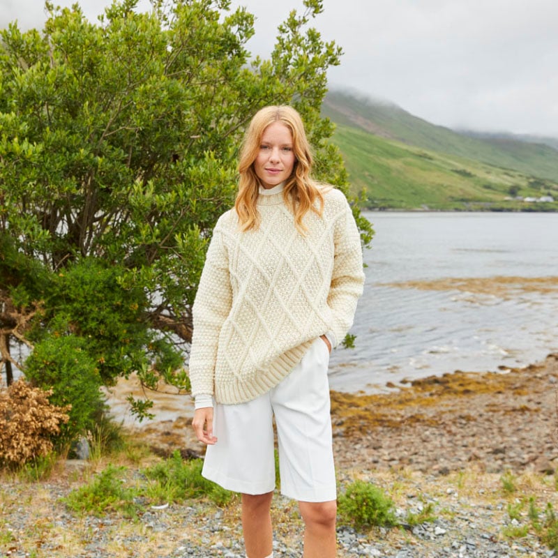 McConnell Shangarry Aran Sweater - Image 2