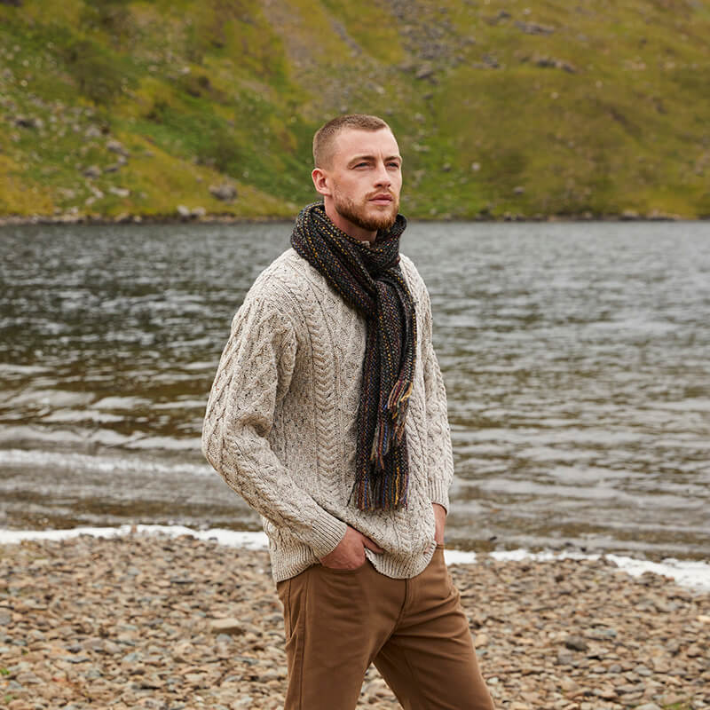 Mens Alpaca Islander Scarf - Image 3