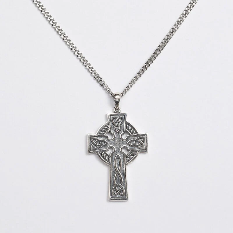 Mens Celtic Cross Pendant