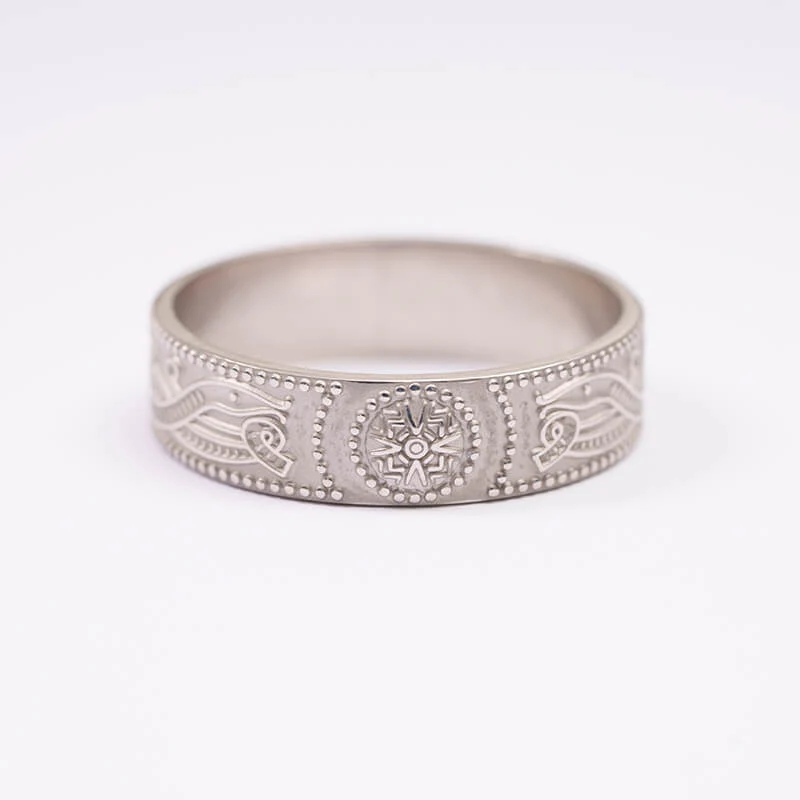 Men's Celtic Warrior Wedding Band