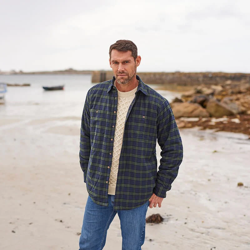 Men's Plaid Flannel Shirt - Image 2