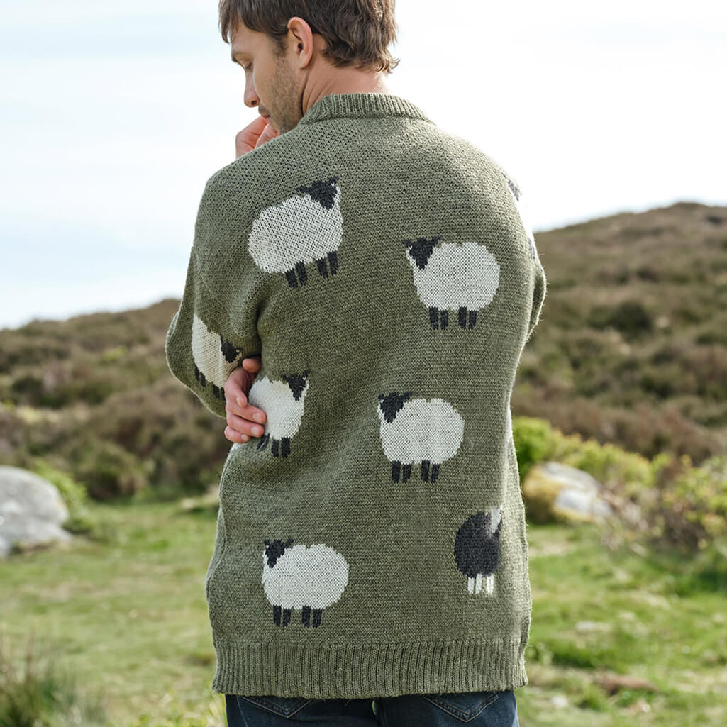 Men's Premium Wool Black Sheep Sweater - Image 3