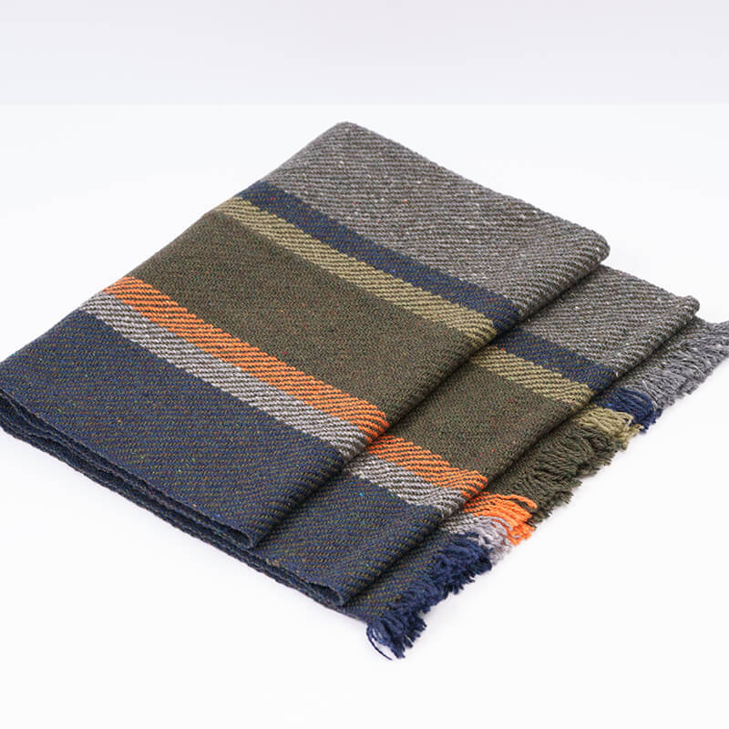 Mucros Donegal Striped Scarf - Image 3
