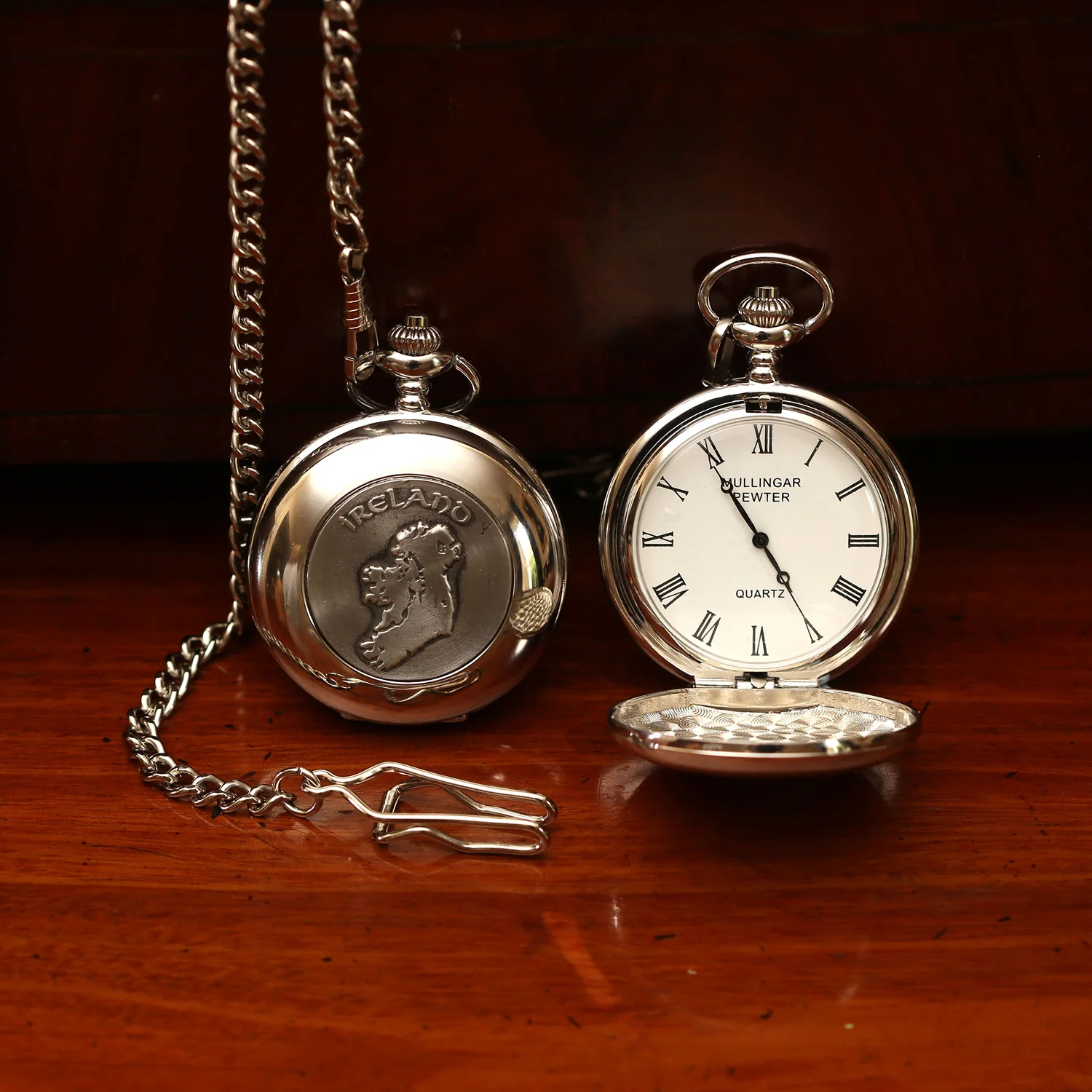 Mullingar Pewter Ireland Pocket Watch - Image 4
