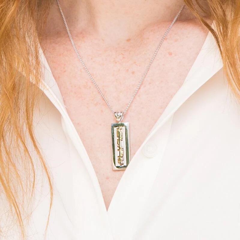 Ogham My Soulmate Pendant 18k Gold - Image 4