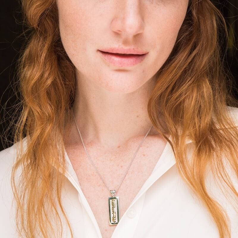 Ogham My Soulmate Pendant 18k Gold - Image 6
