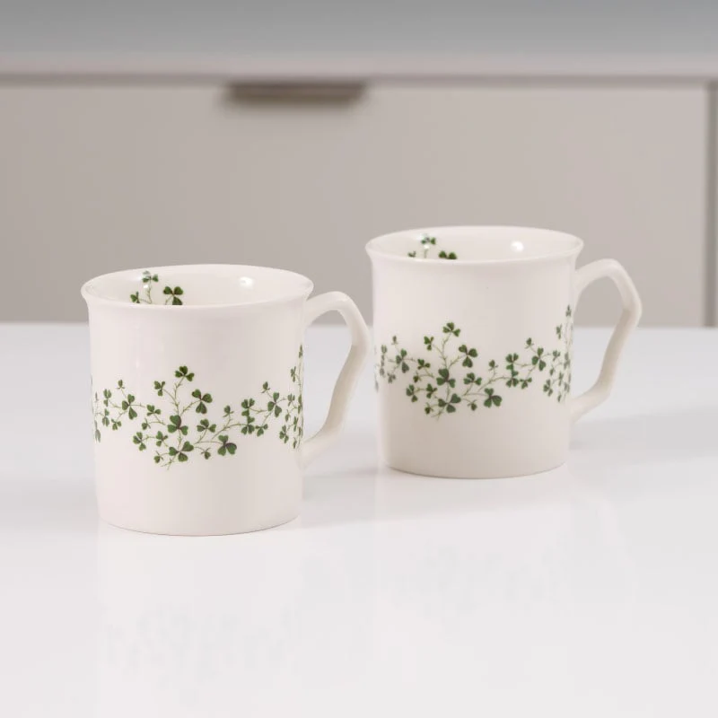Shannonbridge Shamrock Mugs x 2 - Image 2