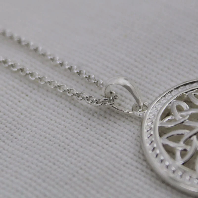 Silver Celtic Tree of Life Pendant - Image 7