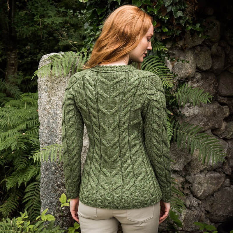 The Ardara Cable Donegal Sweater - Image 3