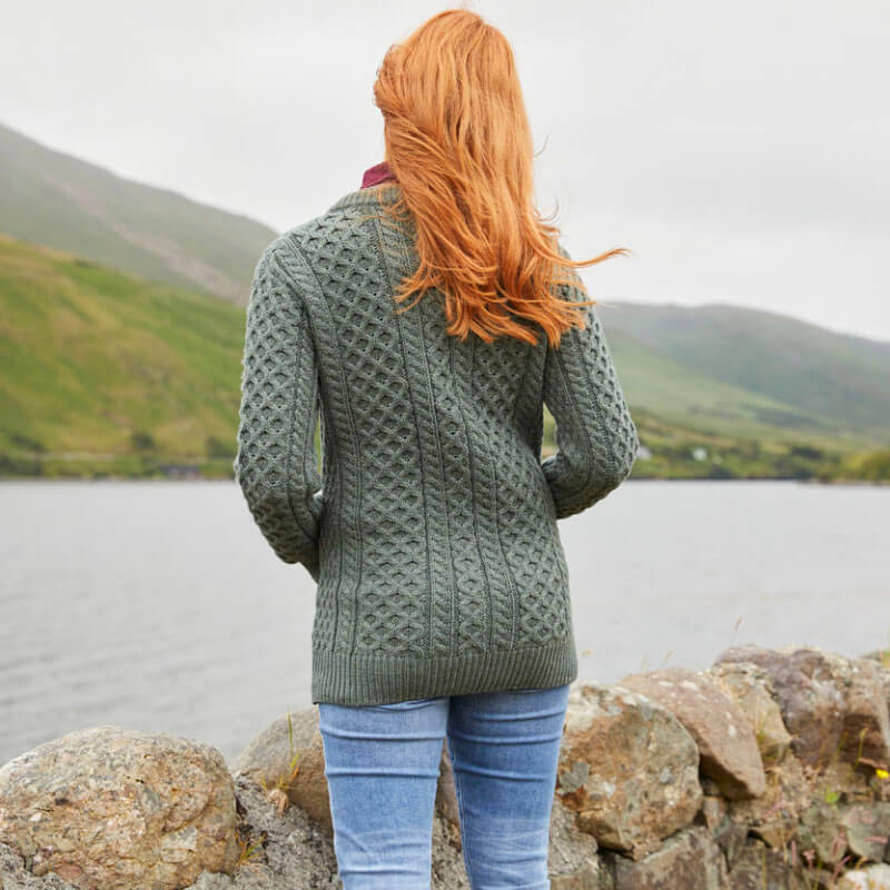 The Banna Aran Cardigan - Image 6