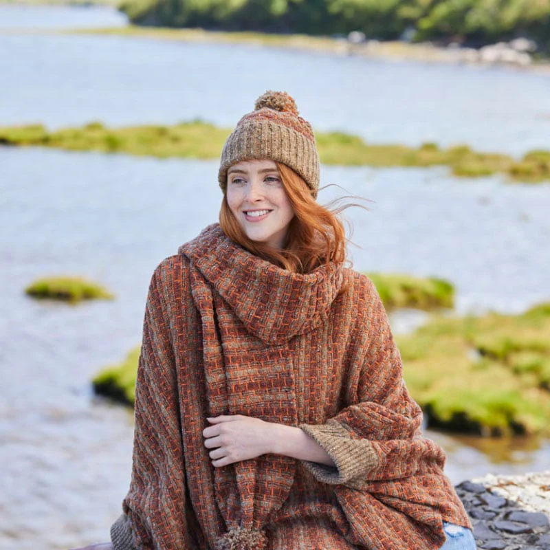 The Bantry Basket Weave Scarf - Image 3