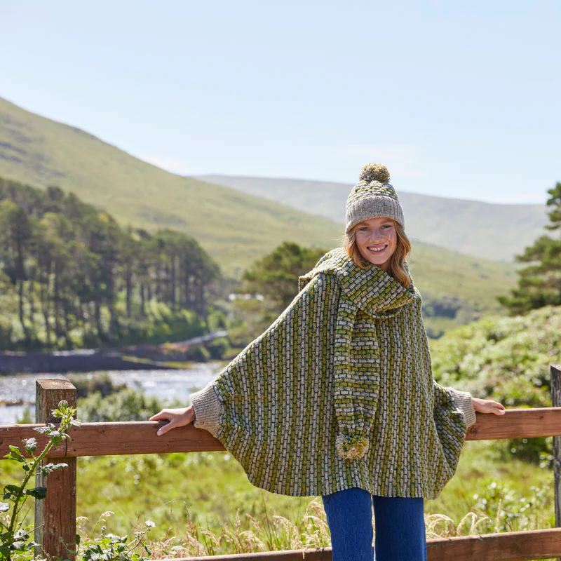 The Bantry Basket Weave Scarf - Image 5