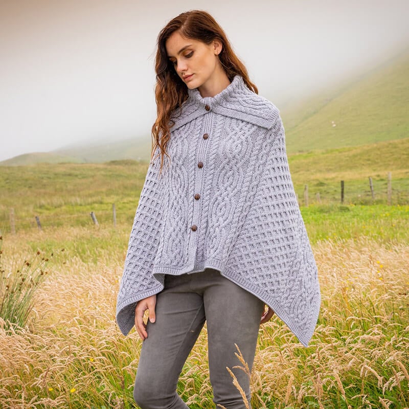 The Tullagh Aran Poncho - Image 5