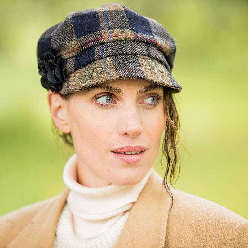 Women's Classic Irish Wool Newsboy Cap - Image 10