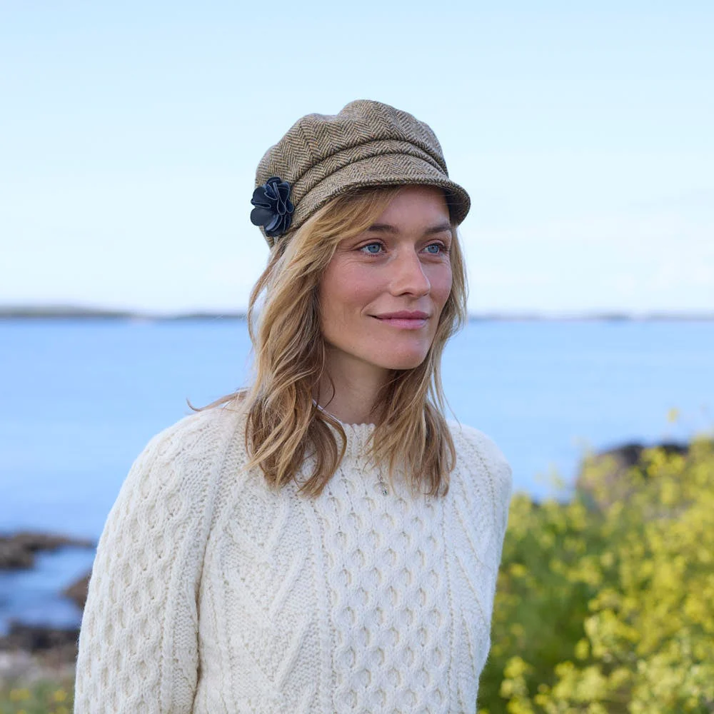 Women's Classic Irish Wool Newsboy Cap - Image 12