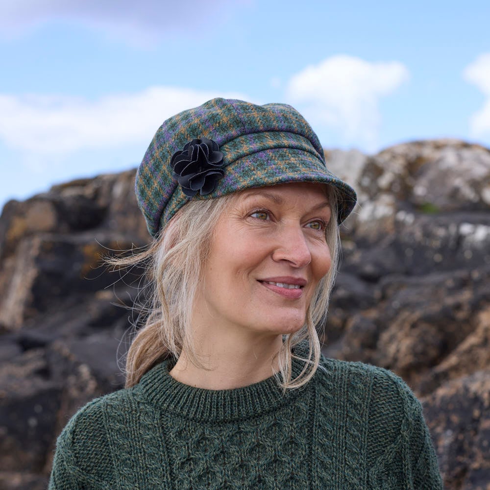 Women's Classic Irish Wool Newsboy Cap - Image 9