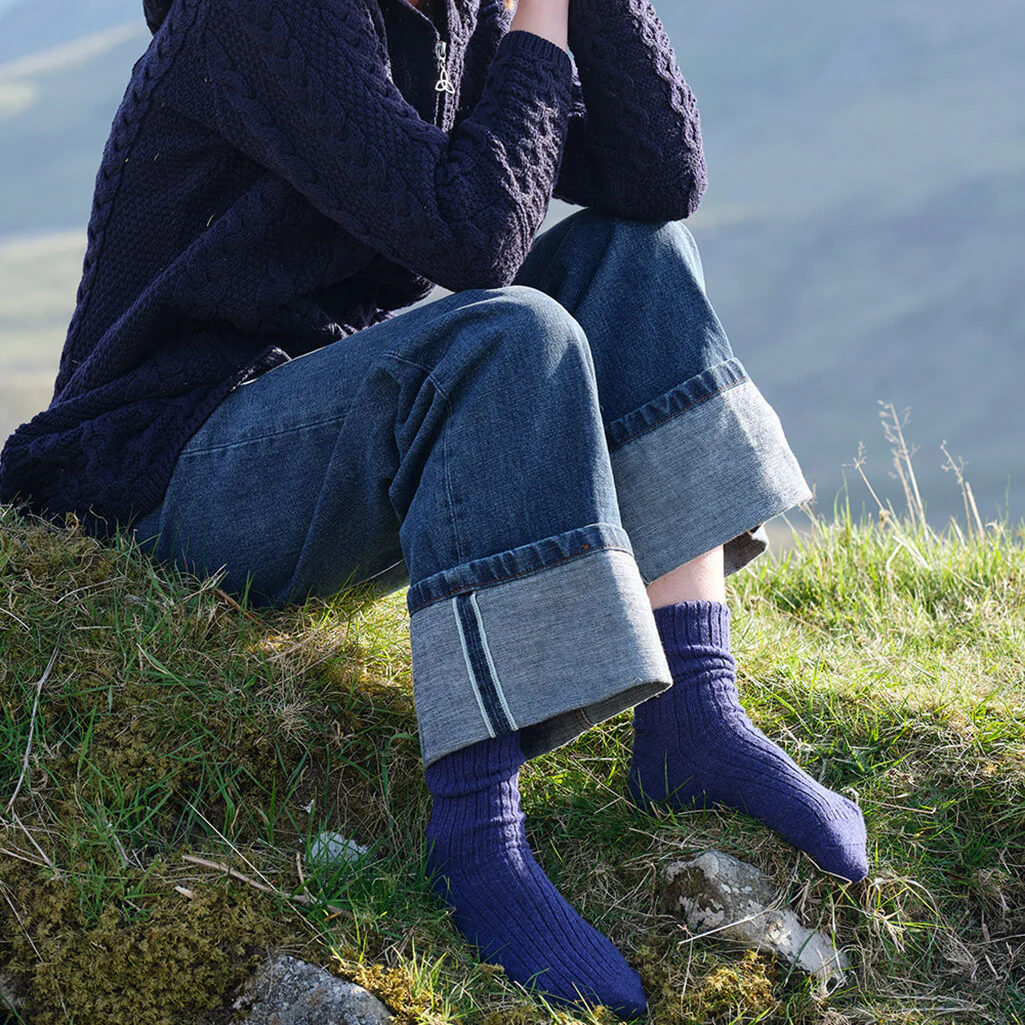 Women's Irish Lambswool Socks - Image 2