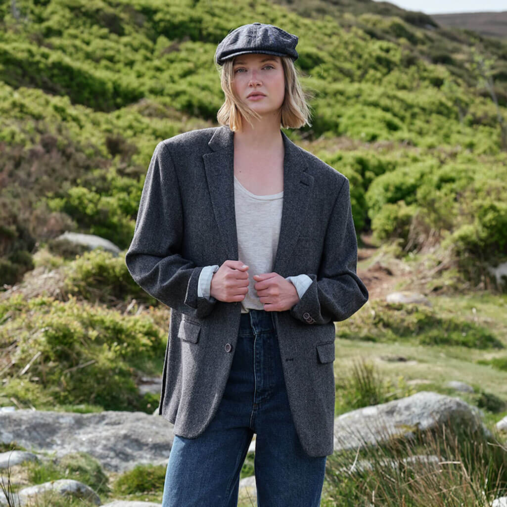 Womens Irish Tweed Sports Jacket - Image 3