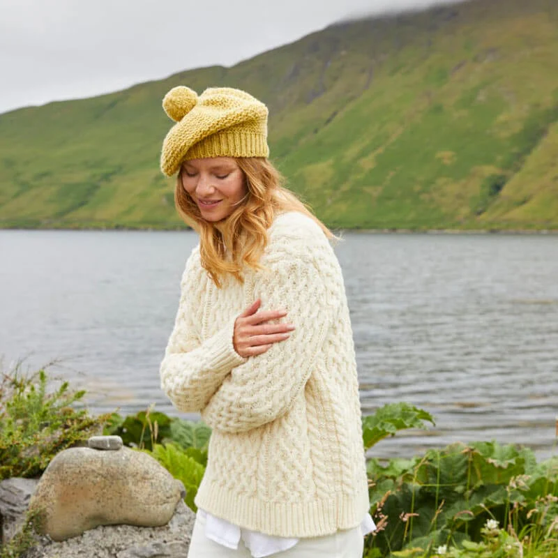 Women's McConnell Fermoy Aran Sweater - Image 5
