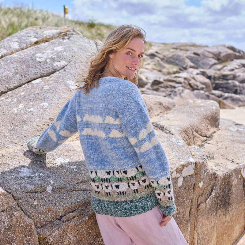 Womens Mohair Sheep Sweater - Image 2