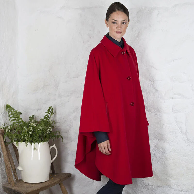 Wool and Cashmere Evening Cape - Image 6